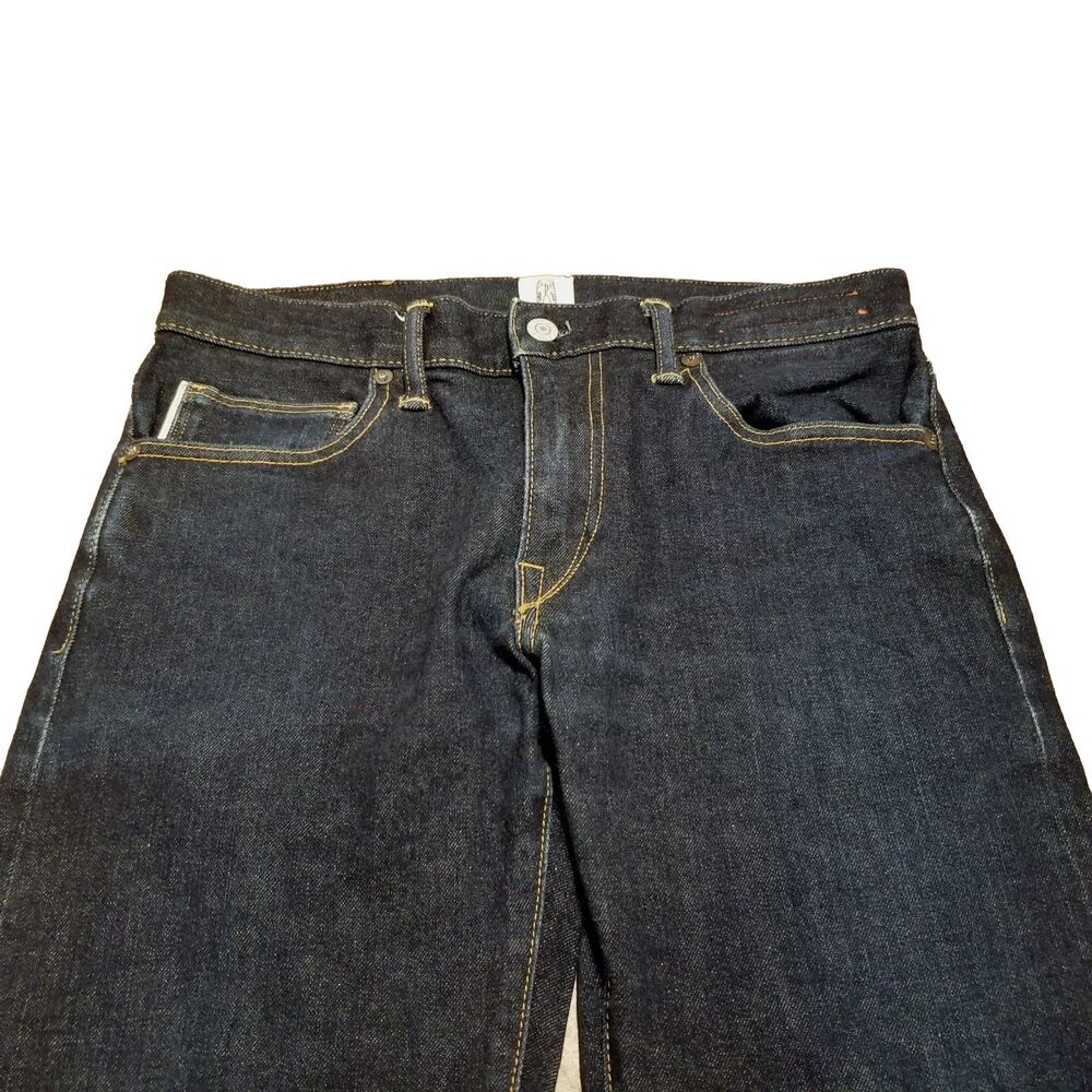 Hiroshi Kato The Pen Jeans Men's Size 31 Selvedge Raw Denim Made In USA (31×26) - Picture 2 of 8